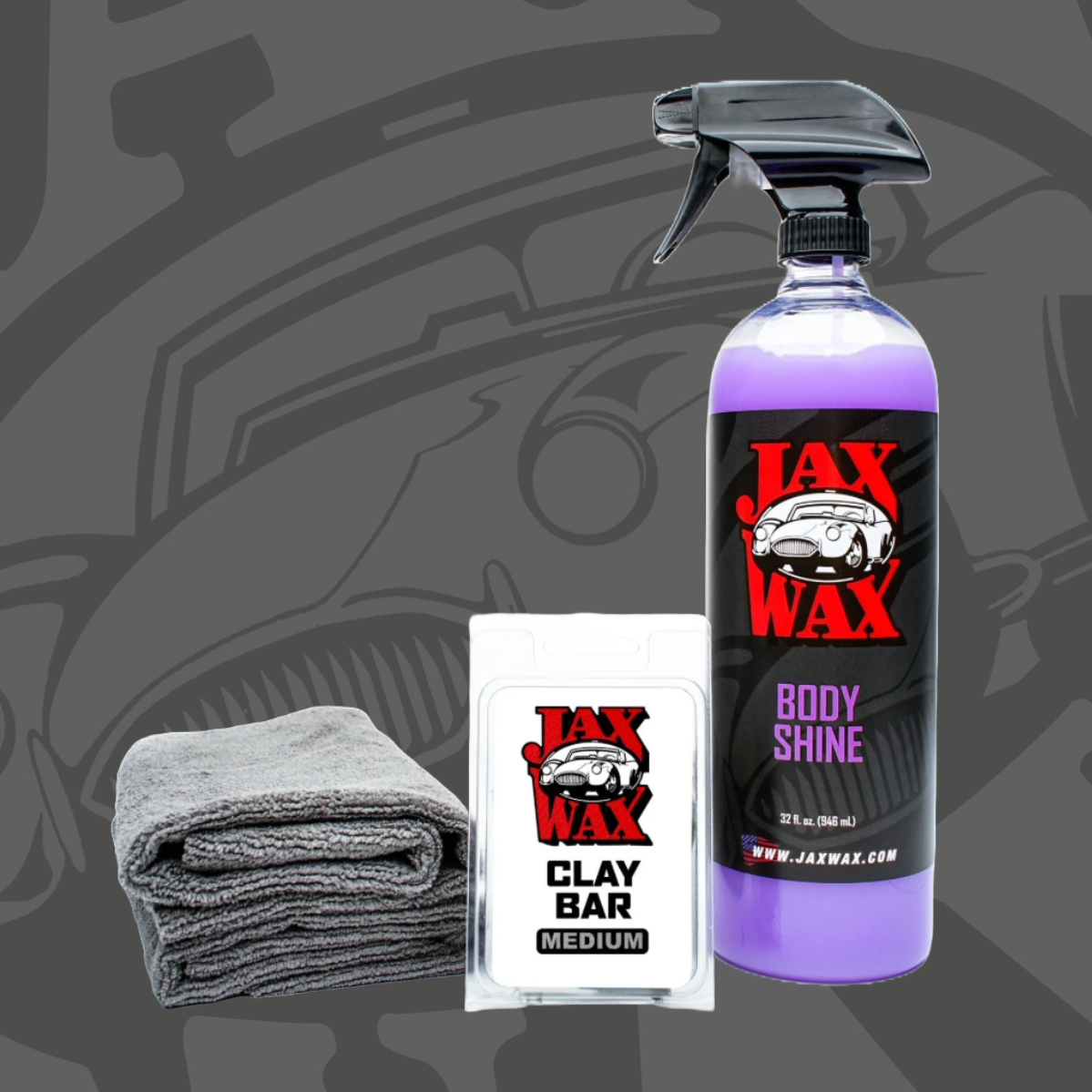 *Jax Wax Professional Grade Clay Bar Kit