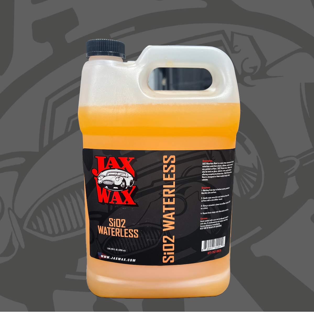 Si02 Waterless Wash JaxWaxCanada