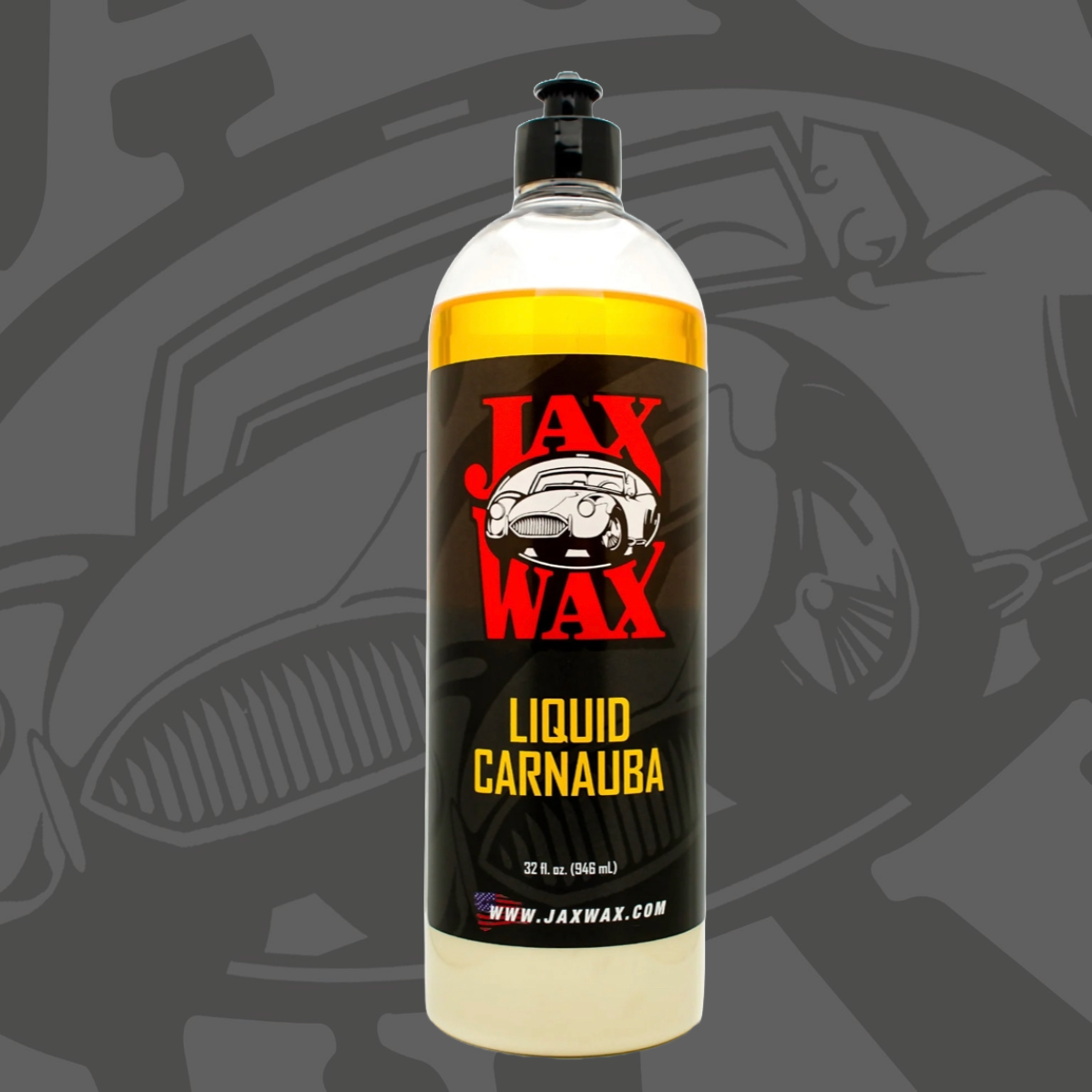 Professional Liquid Carnauba Paste Car Wax 32 Oz by Jax Wax. - JaxWaxCanada