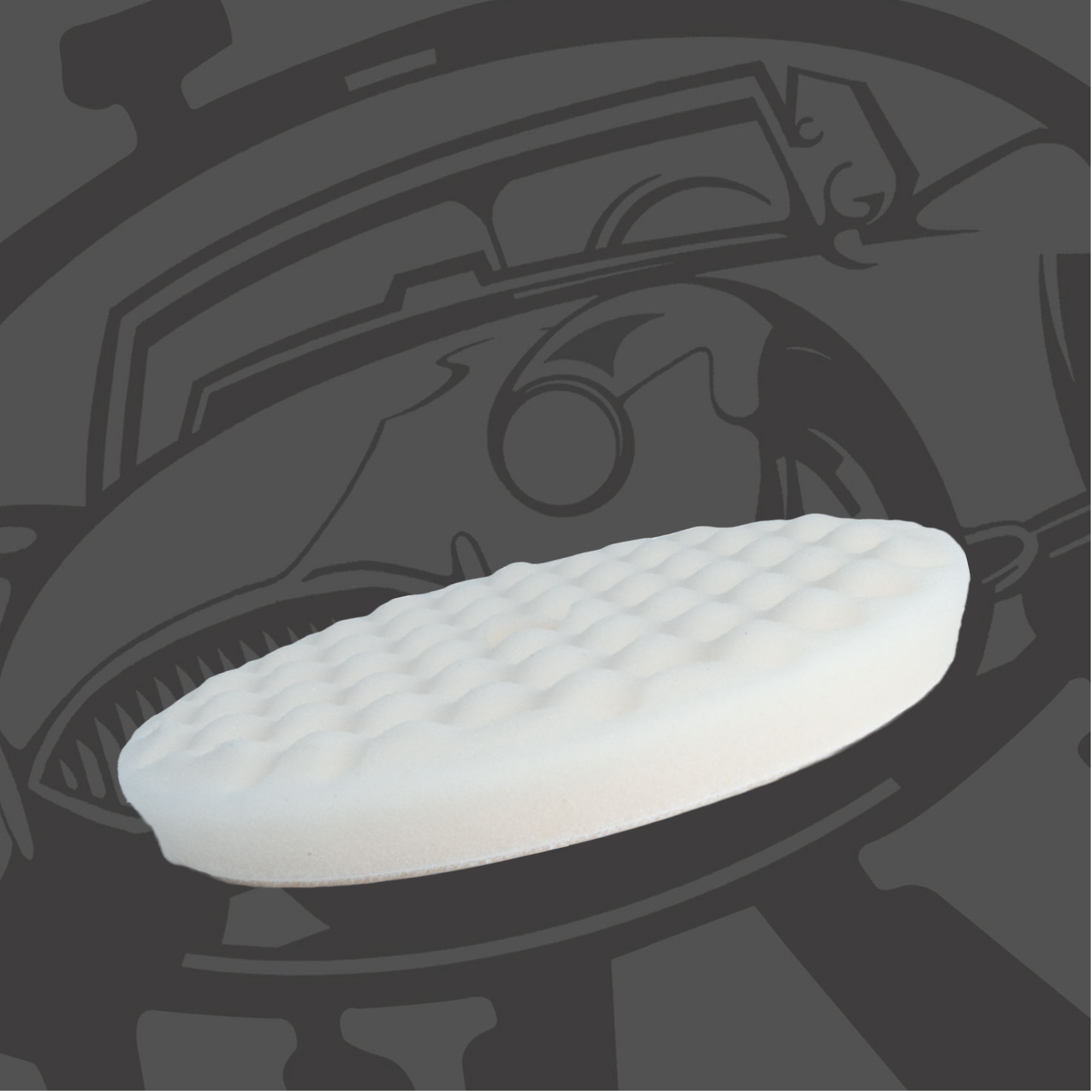 RUPES Waffle Ultra-Fine Polishing Foam Pad 6 inch