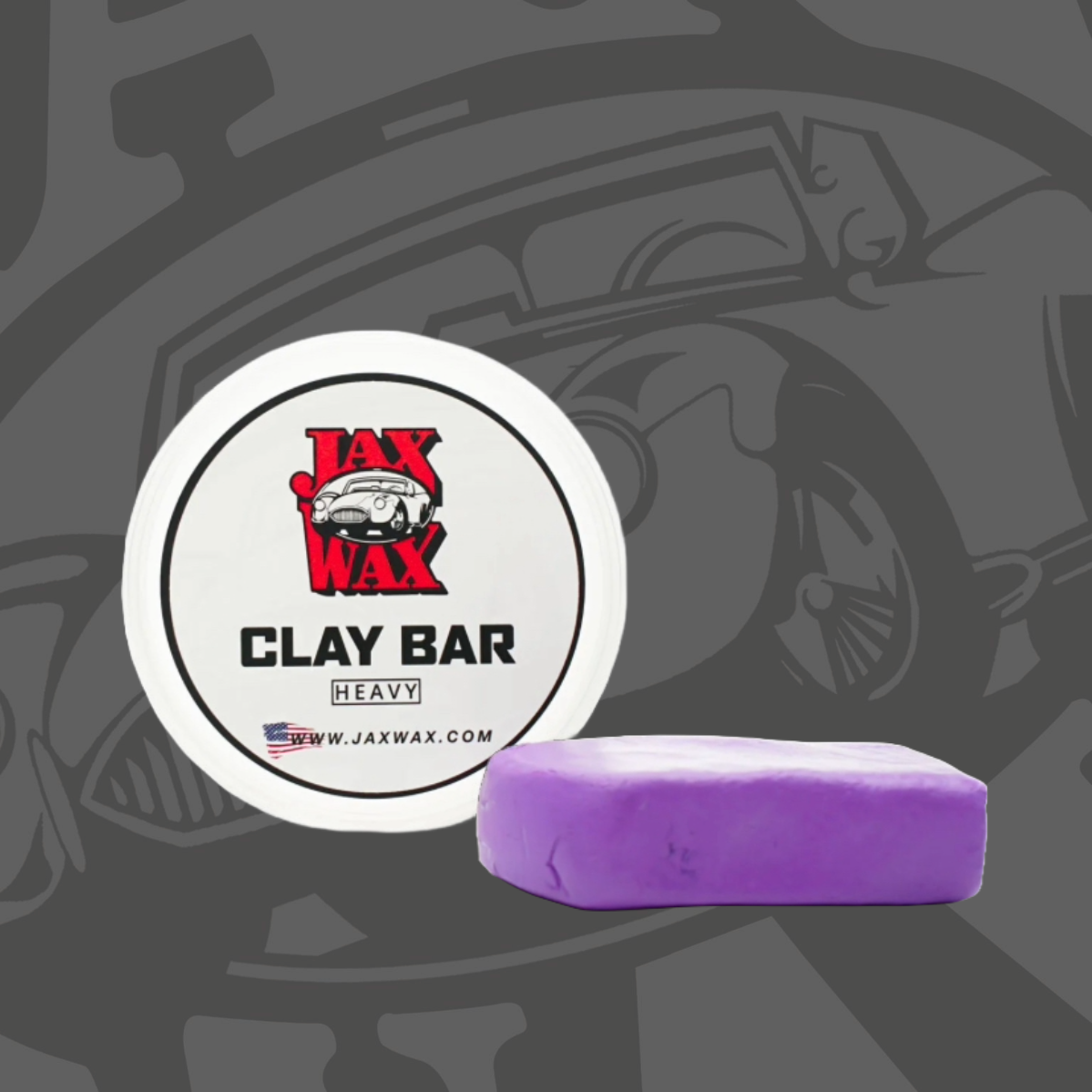 Jax Wax, Professional Clay Bar Kit, Clay Bar