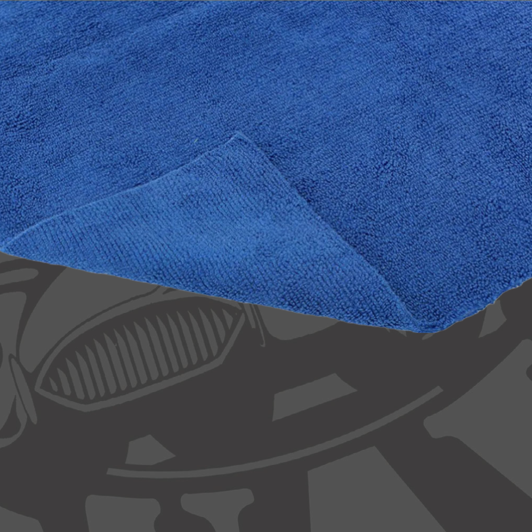 Jax Wax Edgeless Microfiber Utility Towel 16x16 ROYAL BLUE